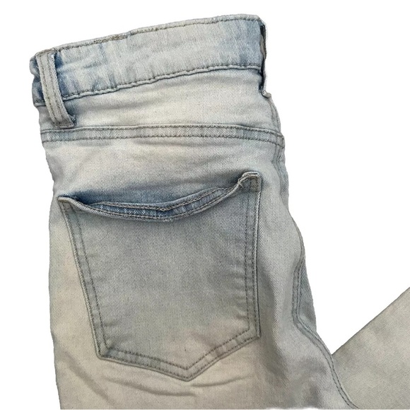 Women’s Indigo Rein Distressed Light Wash Jeans Size 5 26 Inches - Picture 2 of 4